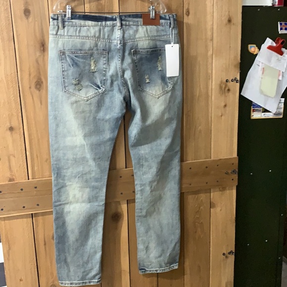 Woman’s Jeans By Jeans Wear, Size 38, Distressed With Patches - Picture 2 of 9